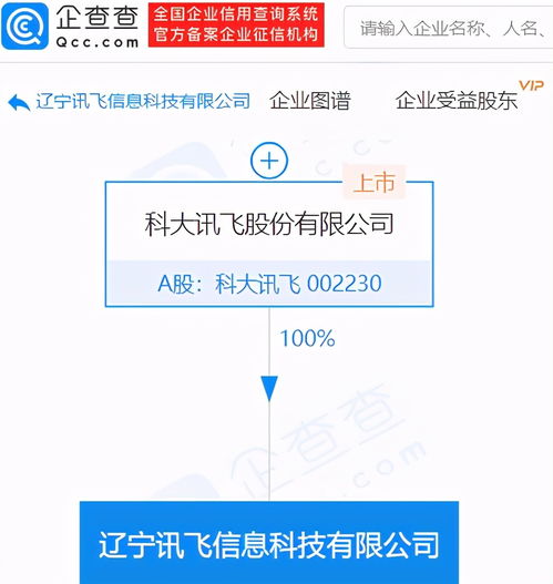 科大訊飛全資新公司落地遼寧，信息科技產業再布局